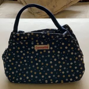 Canvas Love thermal lunch tote